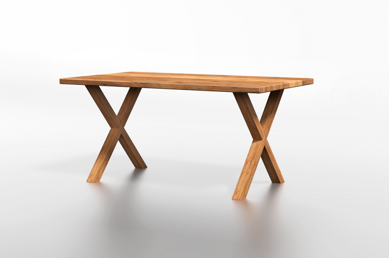 Stół do mieszkania wykonany z drewna