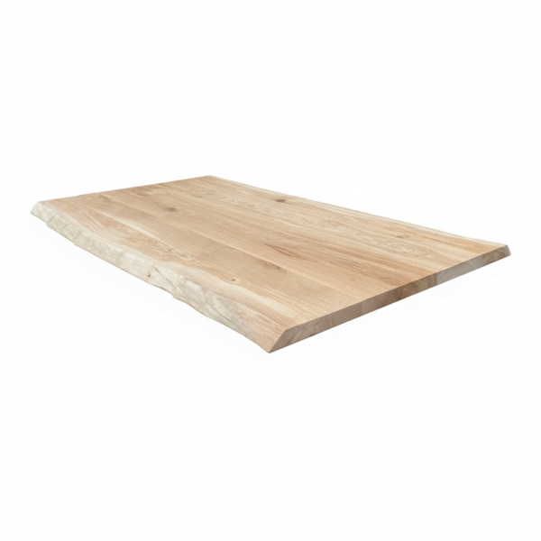 Blat rustykalny na wymiar – solidny i unikalny Blat rustykalny na wymiar – lity dąb, naturalne krawędzie i sęki, stolarnia Warszawa