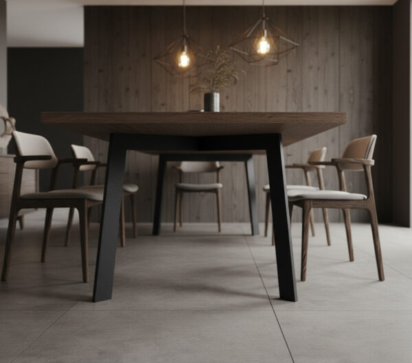 Metalowa podstawa ZUBRA Metalowa podstawa ZUBRA – stabilna, nowoczesna konstrukcja stalowa do stołu