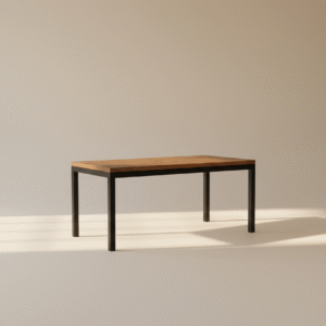 Nowoczesny stół drewniany – elegancja i trwałość wśród stołów drewnianych 7 Stół dębowy BUG – klasyczny stół z litego drewna dębowego