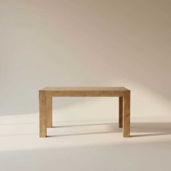 Stół dębowy GAJ – stół skandynawski z jasnego drewna dębowego