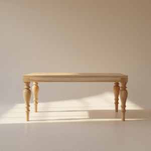 Nowoczesny stół drewniany – elegancja i trwałość wśród stołów drewnianych 9 Stół drewniany CIS – elegancki stół z naturalnego drewna