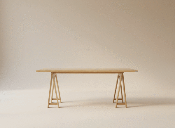 Stół drewniany TIKO Stół drewniany TIKO – skandynawski stół z ciekawymi nogami