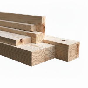 Rodzaje kantówek drewnianych - jaki gatunek drewna wybrać i dlaczego? 5 Kantówka sosna sęk – strugana, heblowana, drewno konstrukcyjne na wymiar