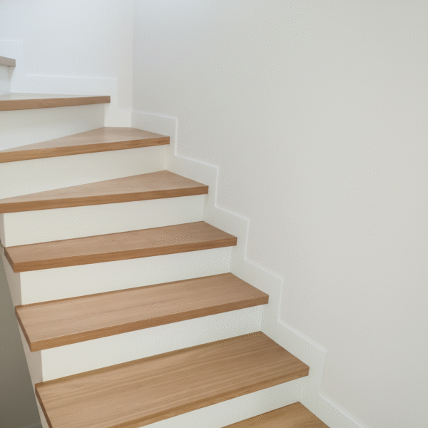 PODSTOPNIE BIAŁE LAKIEROWANE – minimalizm i trwałość Podstopnie białe lakierowane – płyta MDF, gładkie wykończenie, styl nowoczesny