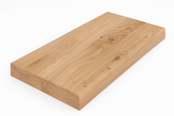 Dębowe stopnie drewniane z lekkim sękiem Dębowe stopnie drewniane z lekkim sękiem – naturalne stopnie schodowe