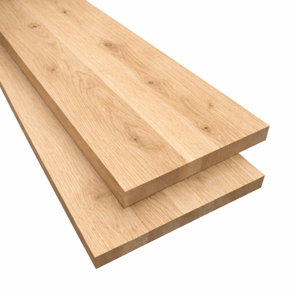 Stopnie schodowe proste z dębu z sękami – autentyczny charakter drewna Stopnie schodowe dębowe z sękami – naturalne drewno o wyrazistym usłojeniu