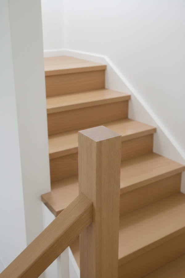 slup-debowy-prosty-struktura-drewna Struktura drewna - słup dębowy prosty