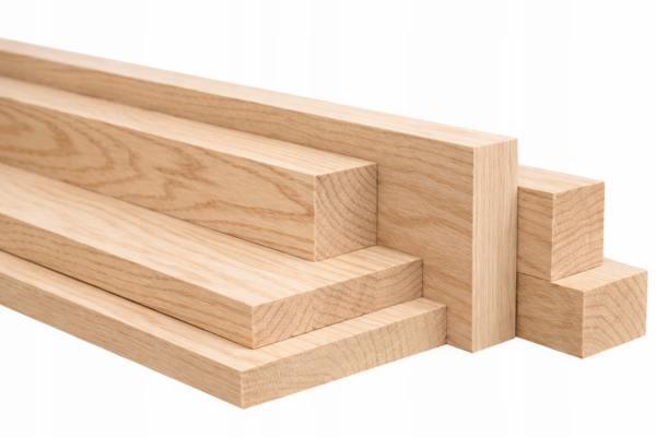 Kantówka jesion – jasne drewno Kantówka jesionowa z naturalnego drewna