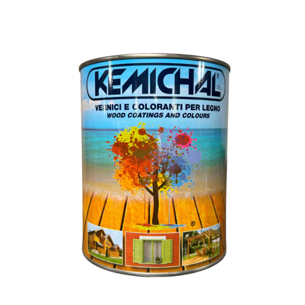 Zewnętrzne lakiery wodne Kemichal Lakier wodny Kemichal na drewnianych elementach zewnętrznych